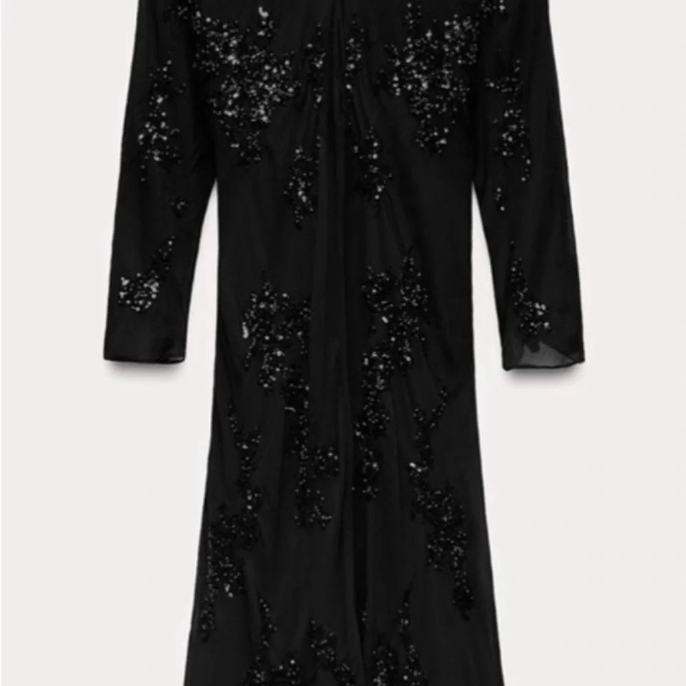 Zara Black Midi Dress
EMBROIDERED SEQUIN MIDI Dress CW Collection - Picture 3 of 13